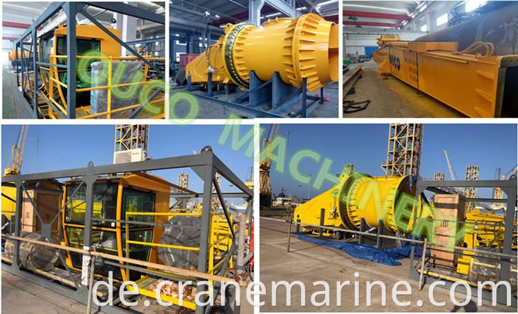 OCUO Marine Deck Ship Crane Knuckle Boom crane for sale